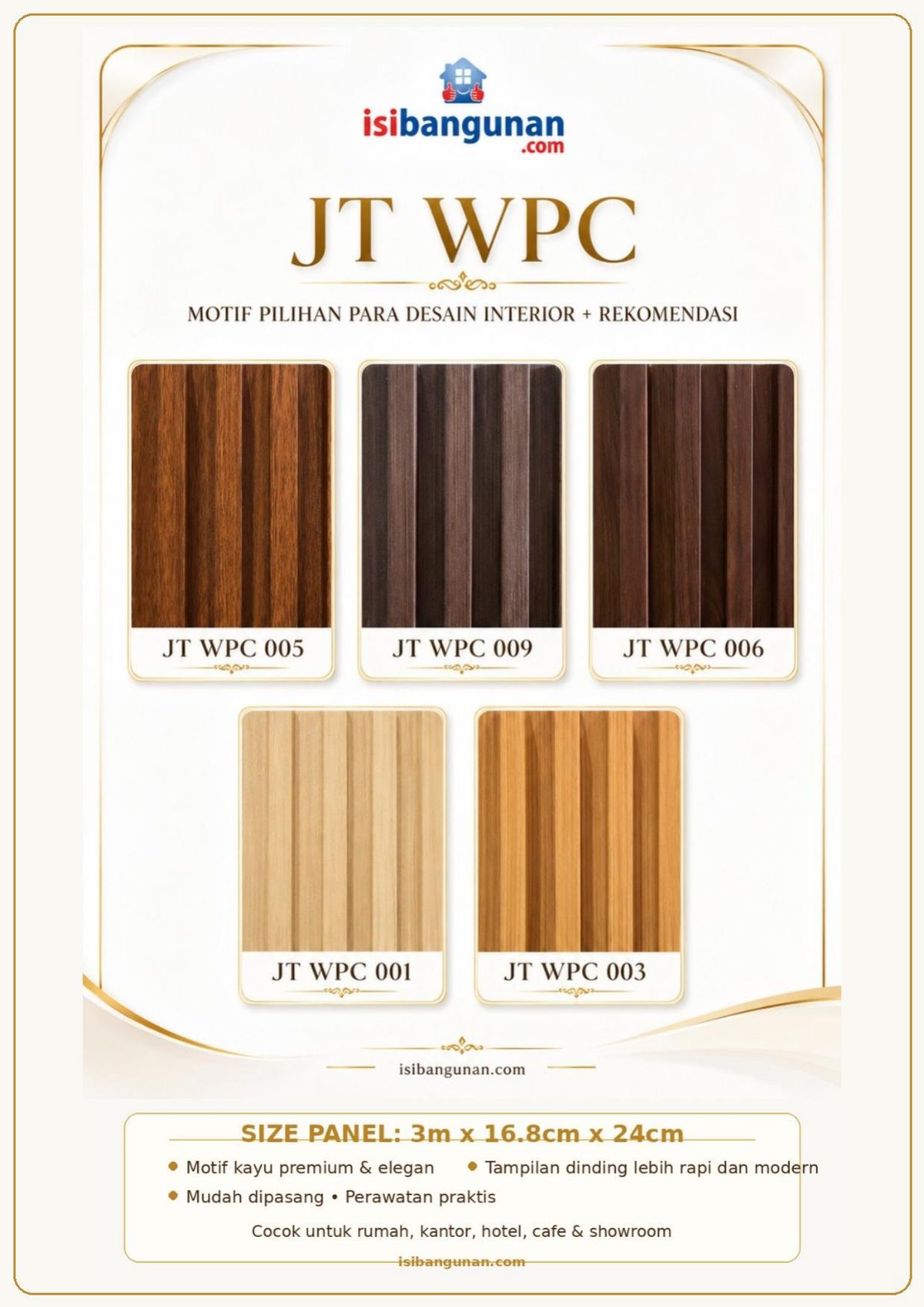 Katalog wallpanel WPC dinding Isibangunan halaman 11