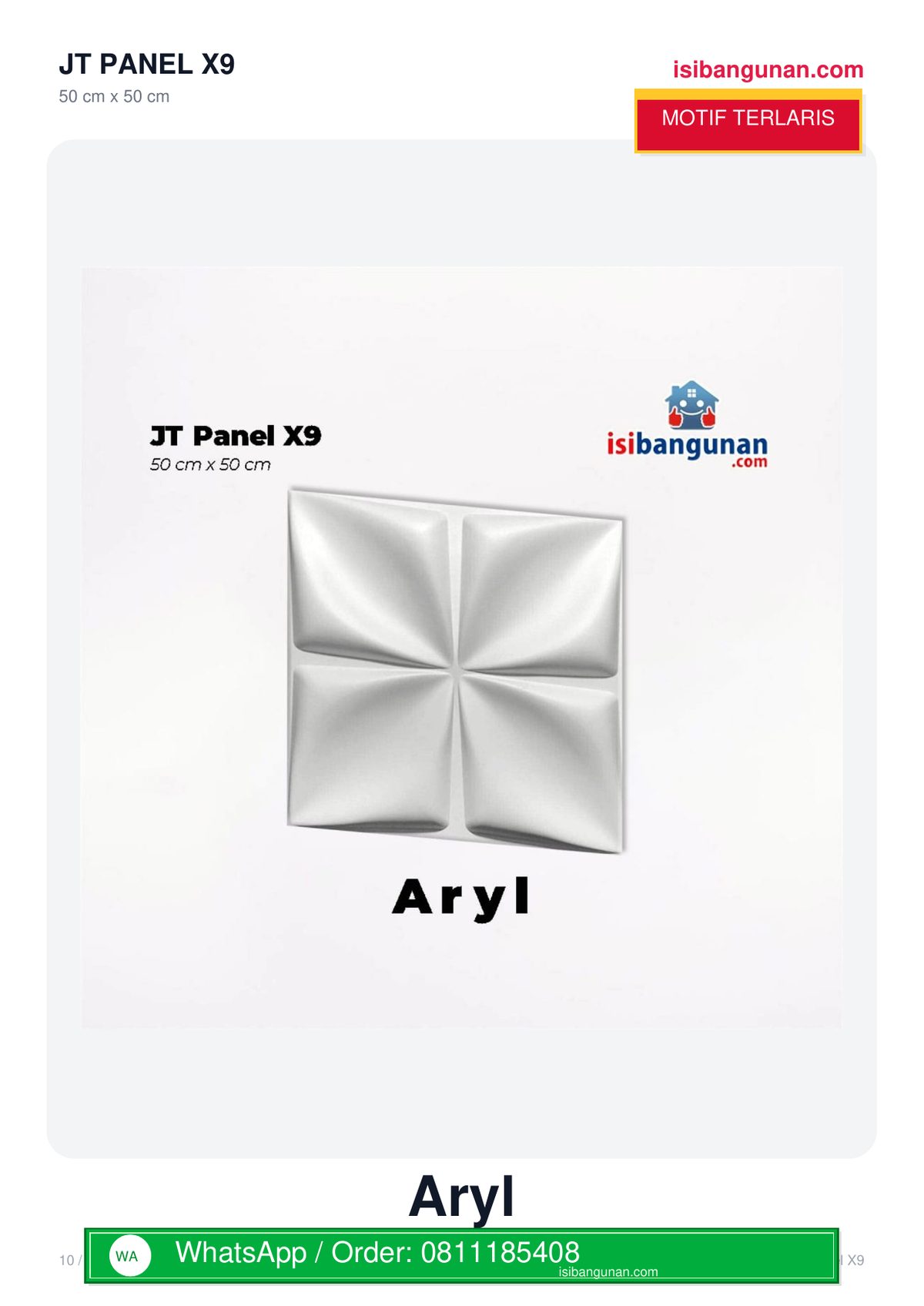 Katalog wallpanel WPC dinding Isibangunan halaman 24